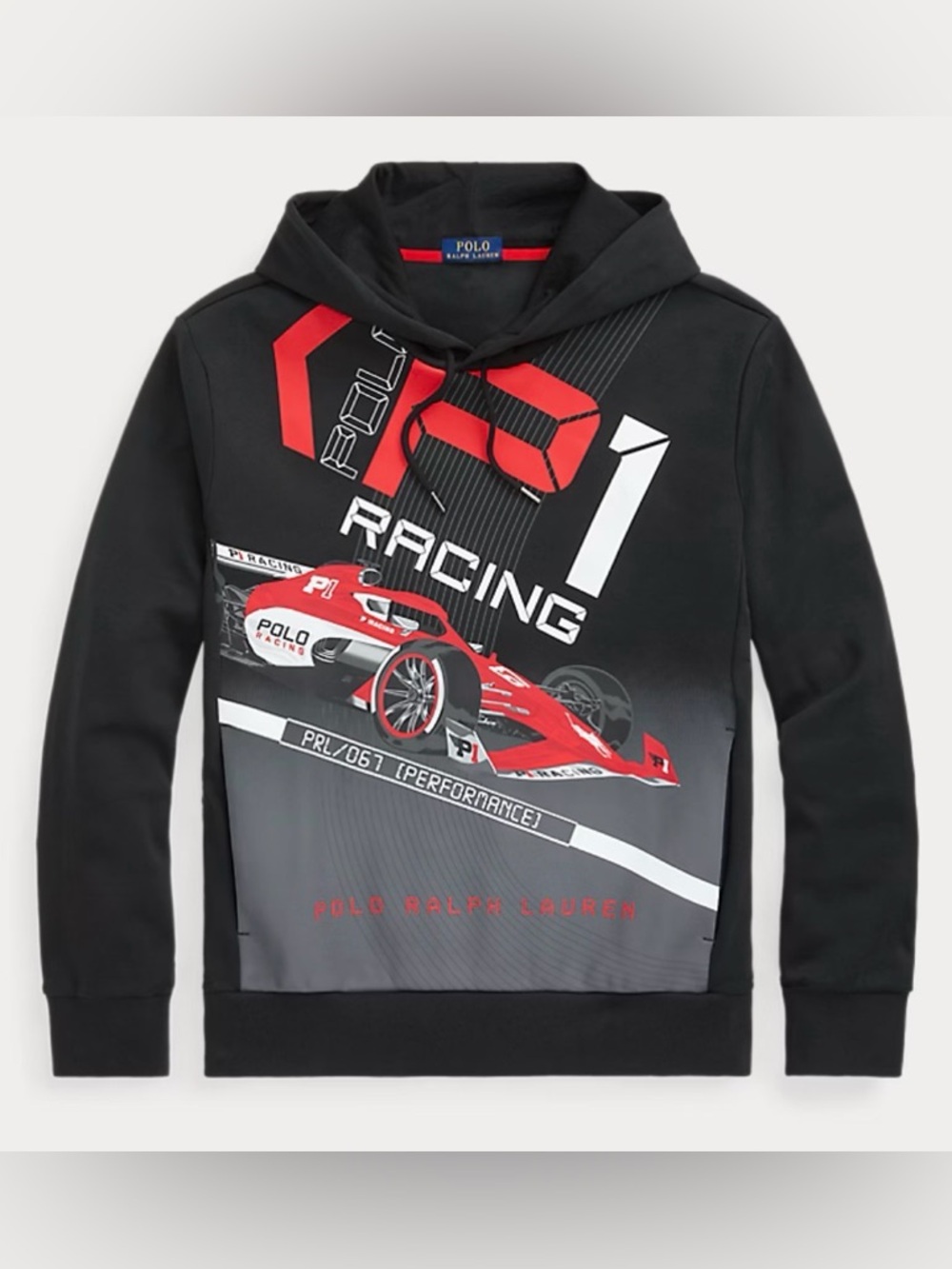 Polo Ralph Lauren P1 Racing Hoodie EUC